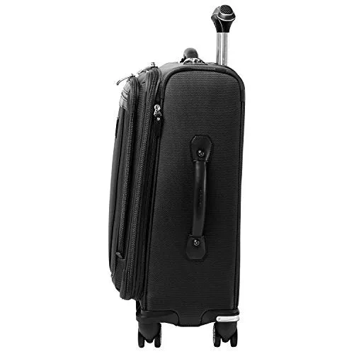 Travelpro Platinum Magna 2 Carry-On Expandable Spinner Suiter Suitcase, 21-In., Black